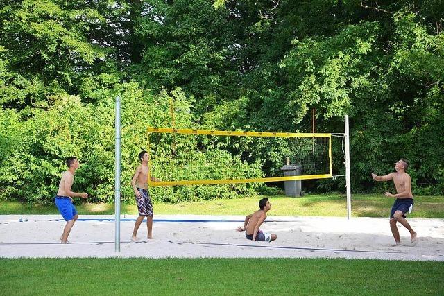 Beachvolleyballplatz am Tutti Kiesi