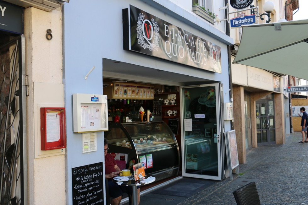 Eiscafe Quo Vadis (geschlossen) - Freiburg