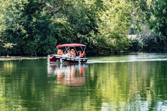 Mit dem Elektroboot durch Straburg
